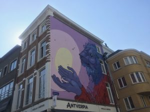 Mural in Mechelen