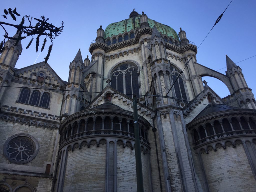 A beautiful Basilica in Schaerbeek, Brussels.